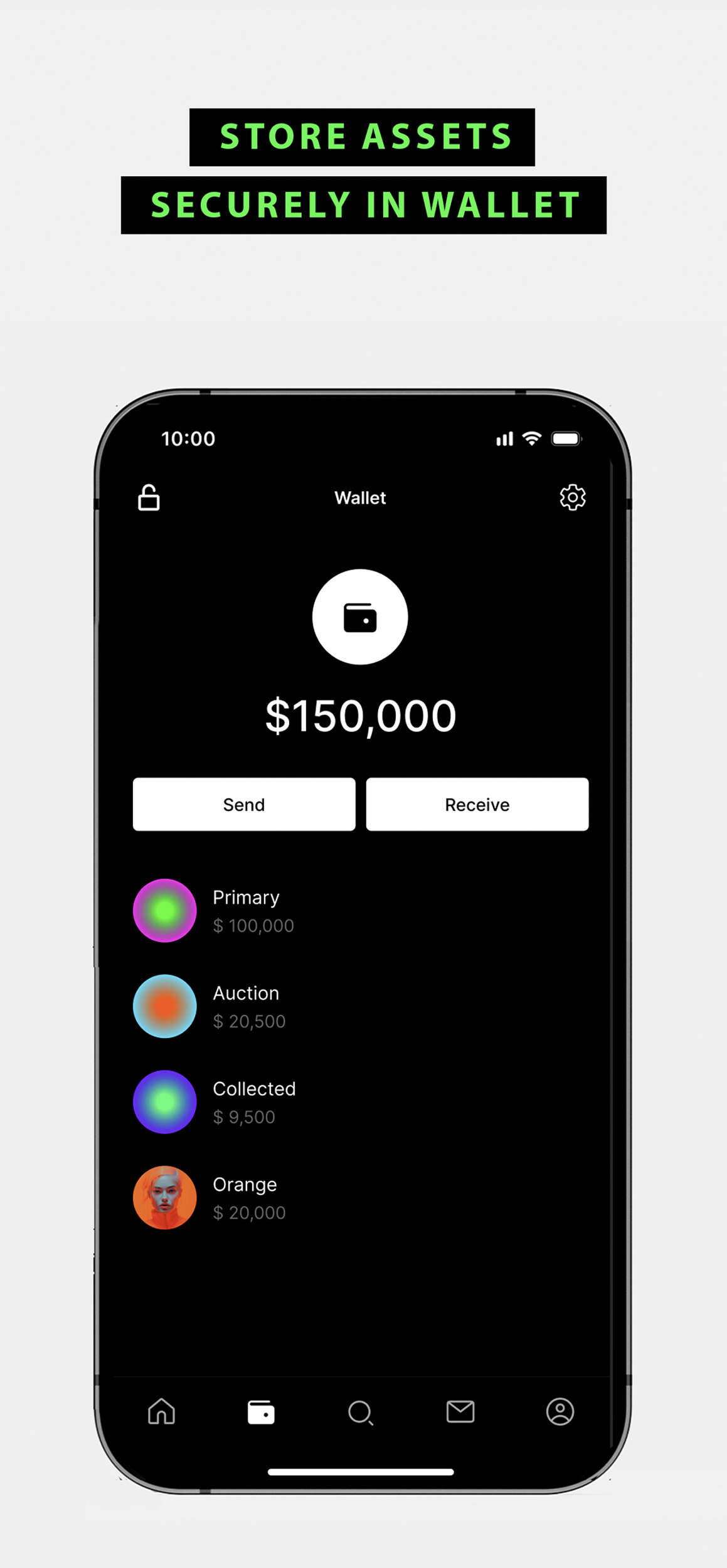 NOME App - Store Assets Securely in Wallet